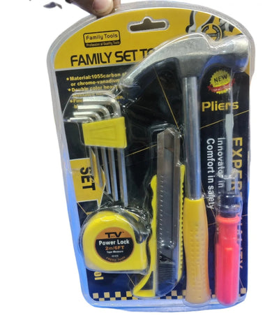 Family Tools Essential Home Tool Kit