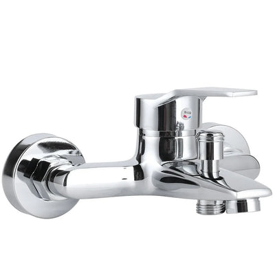 Al Berlinsa FC-08 Wall Mounted Bath Mixer Tap – Premium Chrome Finish